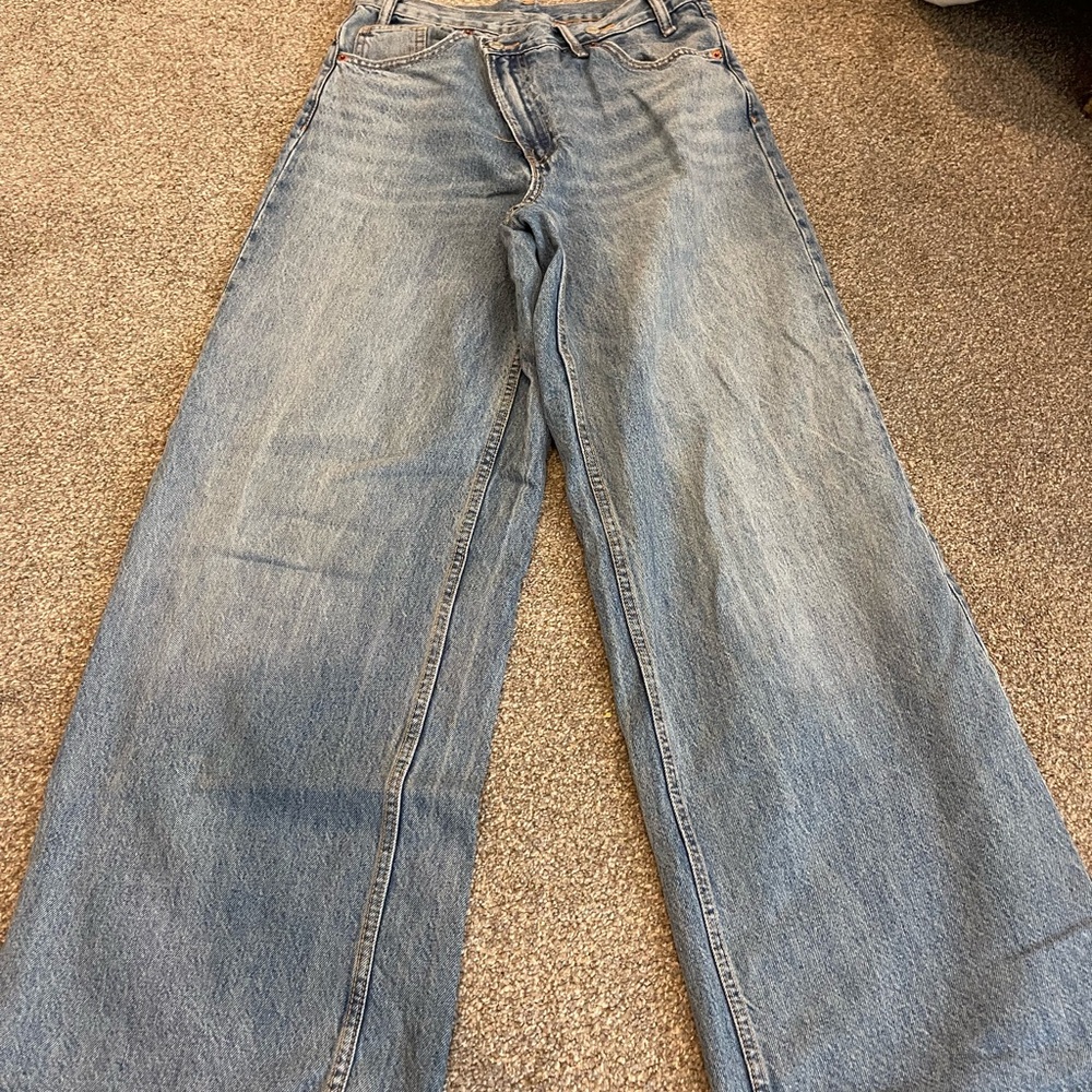 Zara Light Blue Denim Jeans